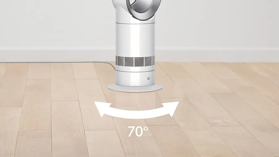 Wentylator stojący z funkcją ogrzewania Dyson Hot+Cool AM09 White / Silver